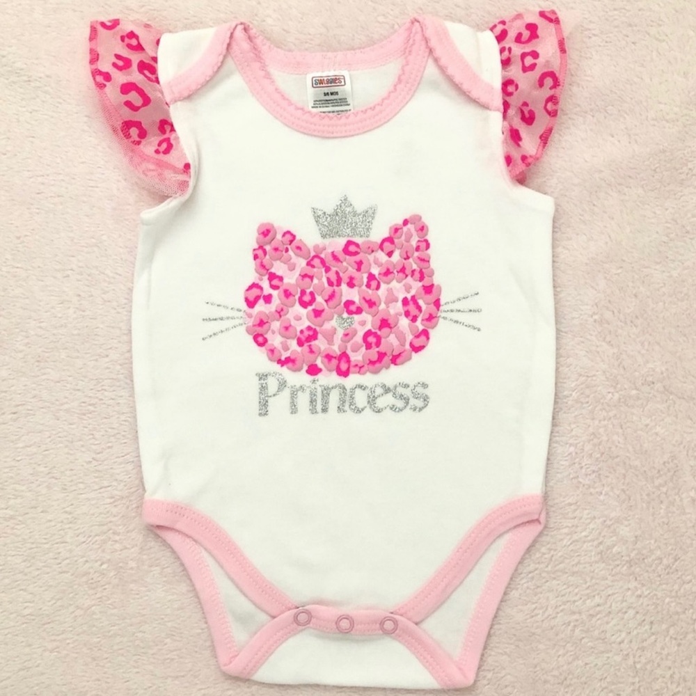 Newborn Swiggles Baby Girl Bodysuit